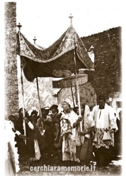 Cerchiara di Calabria, Processione del Corpus Domini