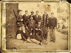 Don Giuseppe Santagada con Luigi Grisaro e don Michele Bellusci