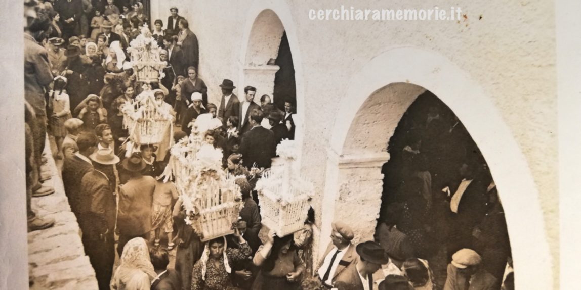 Cerchiara di Calabria, Uscita dei ceri