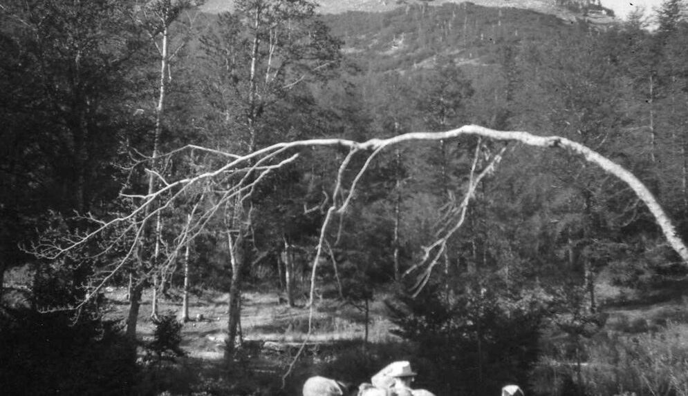 Verso i Piani di Pollino, Pollino, 14 agosto 1961, foto di Beppe Dematteis, Archivio GSP